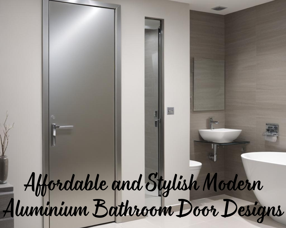 Modern Aluminium Bathroom Door Designs