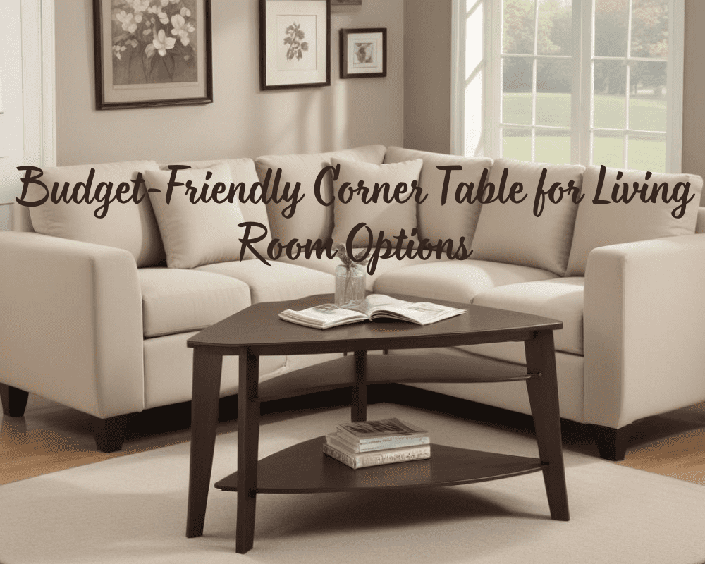 Corner Table For Living Room