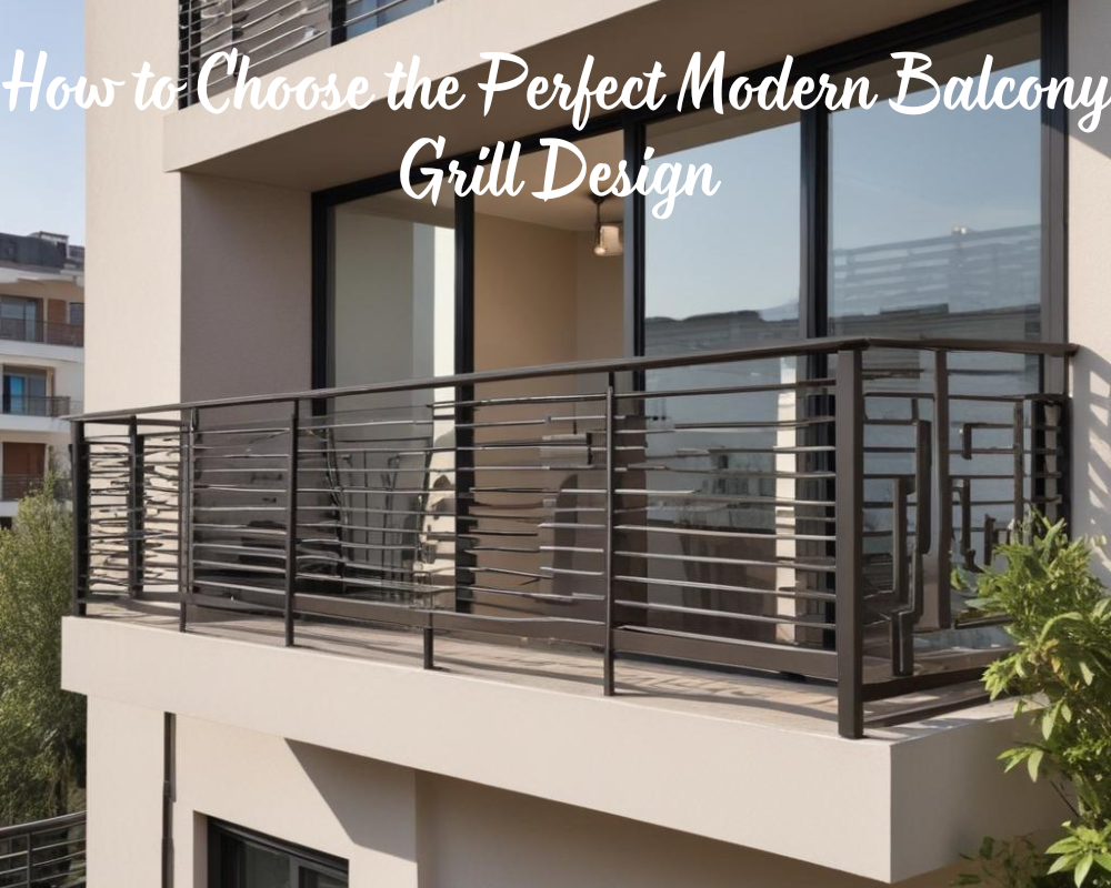 Modern Balcony Grill Design