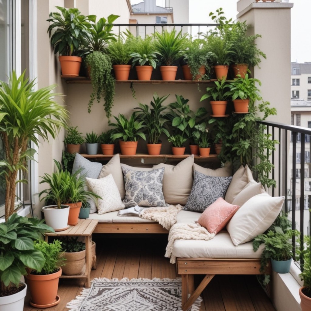Small Balcony Decoration Ideas with Plants