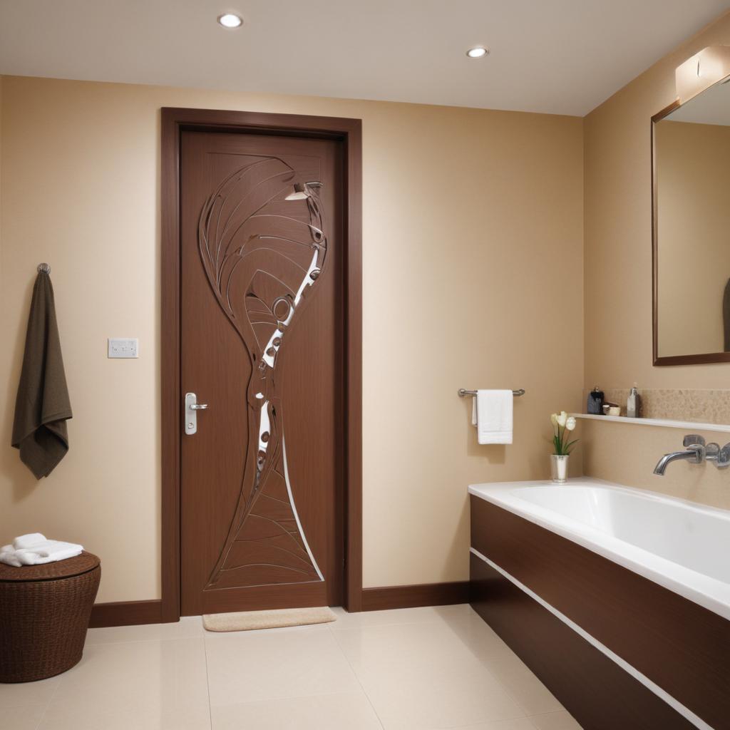 WPC Bathroom Door Designs