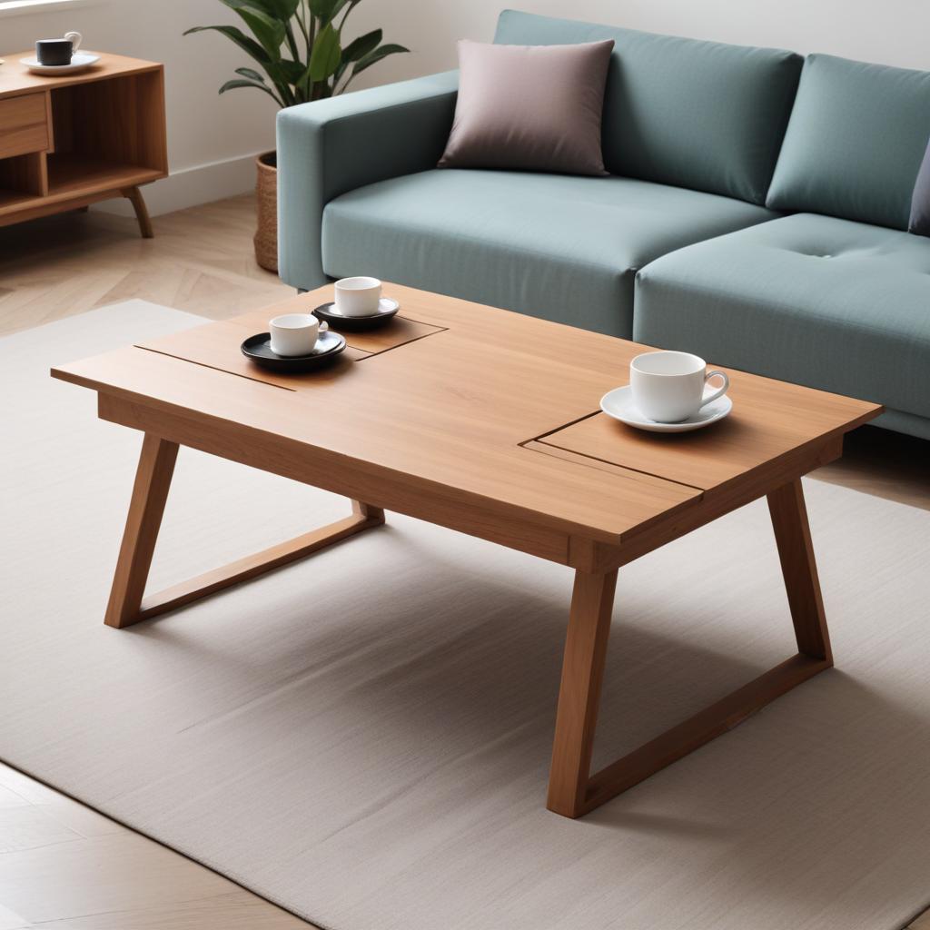 Minimalist Modern Wooden Tea Table Designs