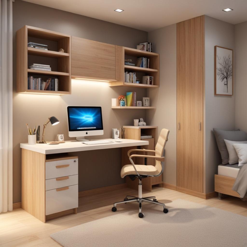 Study Table Designs For Small Rooms