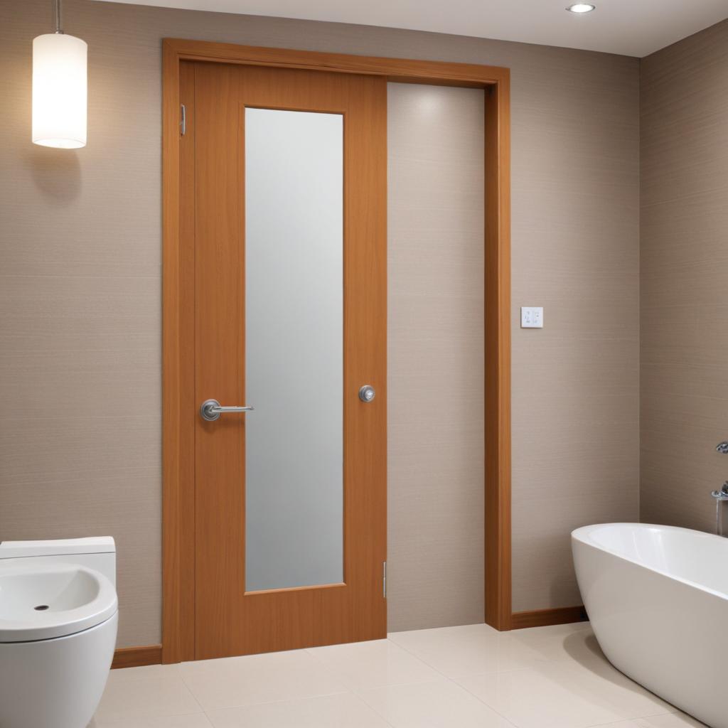 Bathroom WPC Door