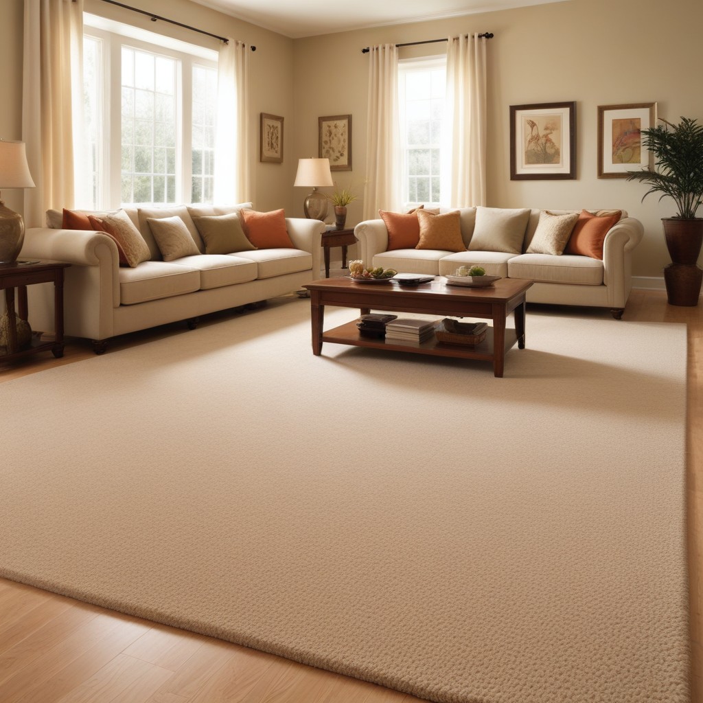 Carpets For Living Room Big Size