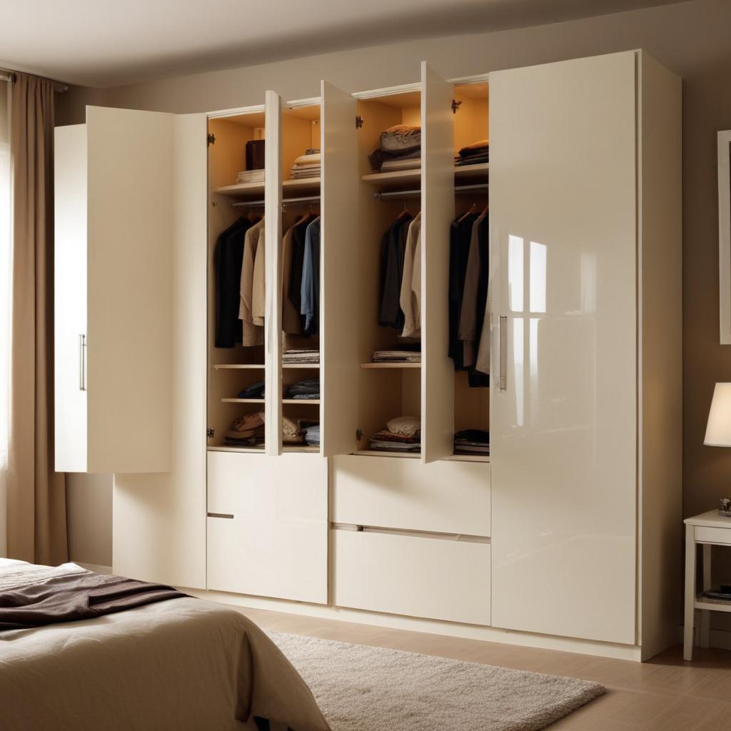 Design Of Cupboard In Room